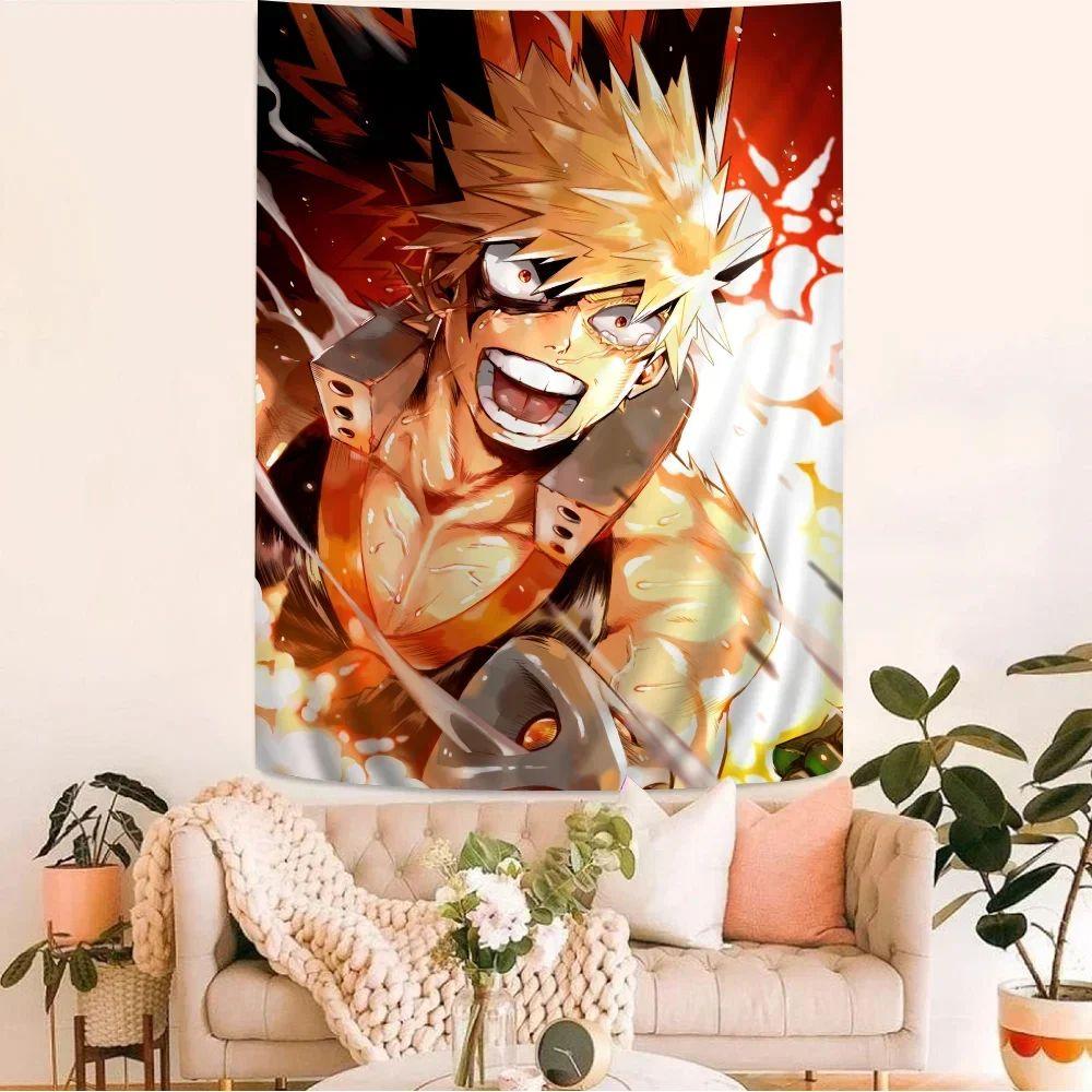 Tapestry Anime B Bakugo Katsuki Taro 75x100 чёрный
