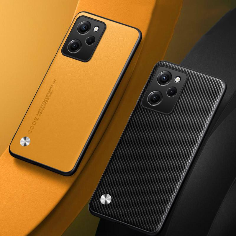 For Poco X5 Pro X5Pro Case PU Leather Phone Case For Xiaomi Poco X5 PocoX5 Pro Back Cover Silicone Shockproof Protection