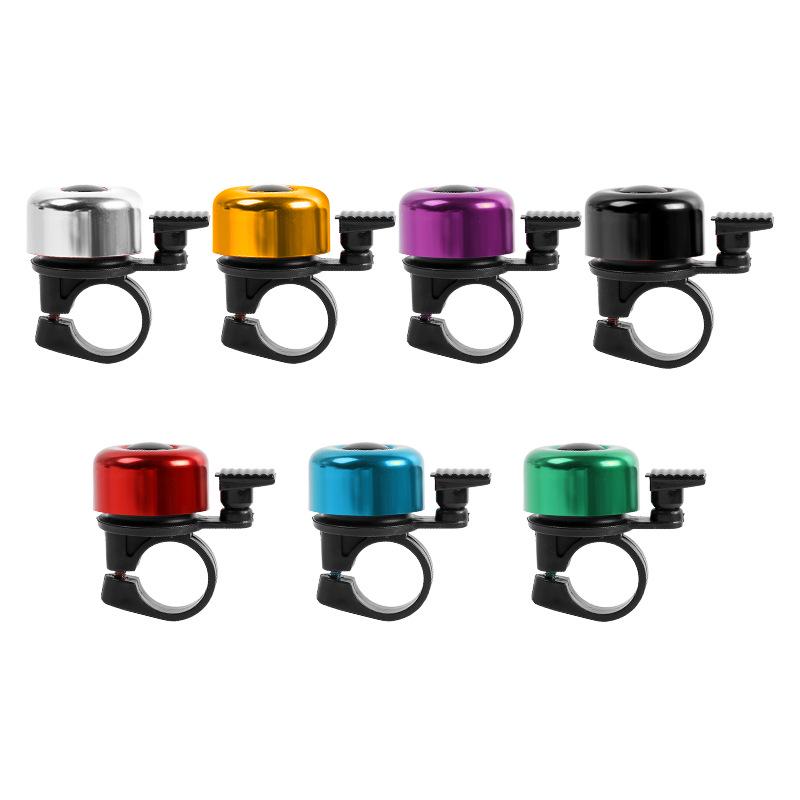 Colorful Mini Bicycle Bell - Loud Thumb Ring for Bikes and Scooters