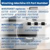 Washing Machine Shock Absorption Spring Kit Replacement Spin Noise Easy Installation WP63907 Springs For Home Use