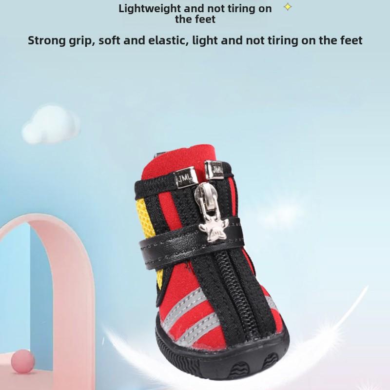 Classic Style Indoor Pet Shoes Comfortable Scuba Fabric Dog Running Shoes Dog Shoes