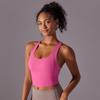 Naked Sports Bra Gathers Sexy Seamless One-piece Cup, Beautiful Back Yoga Bra, Running And Fitness Vest For Women