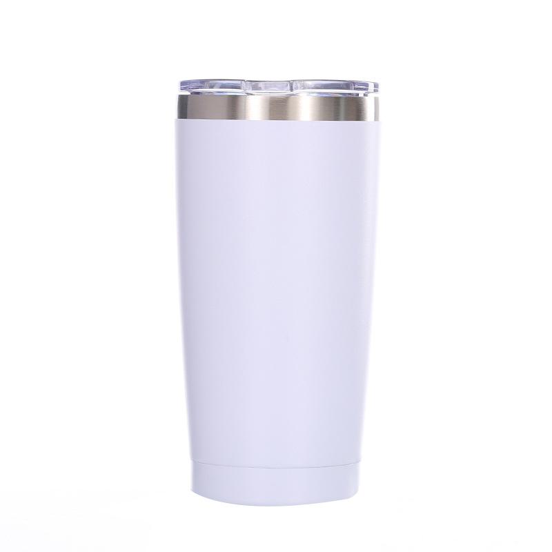 20Oz Car Cup 304 Stainless Steel Double-Layer Vacuum Car Ice Cup, American Coke Cup