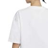 Jordan Solid Color Crew Neck Logo Print Short Sleeve T-Shirt Women Tops White DD7058-100