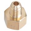 Adaptador Reductor de Abocardado para Aire Acondicionado 1/4 SAE Macho Adaptador de Acondicionador Latón Adaptador Regulador de Nitrógeno Accesorios