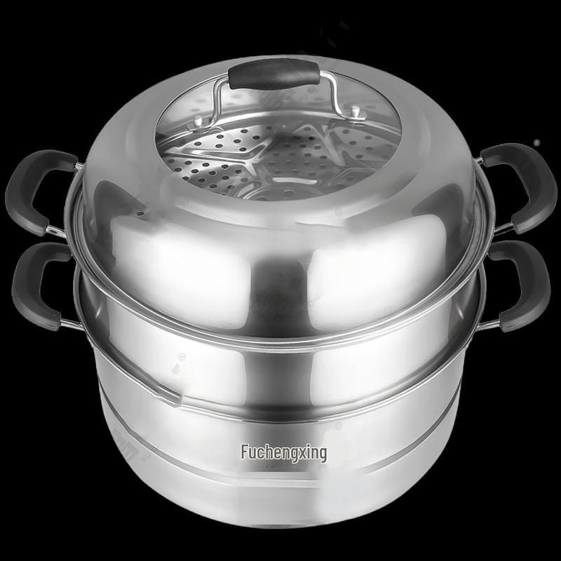 FU CHENG HANG 30cm 304 Stainless Steel Steamer