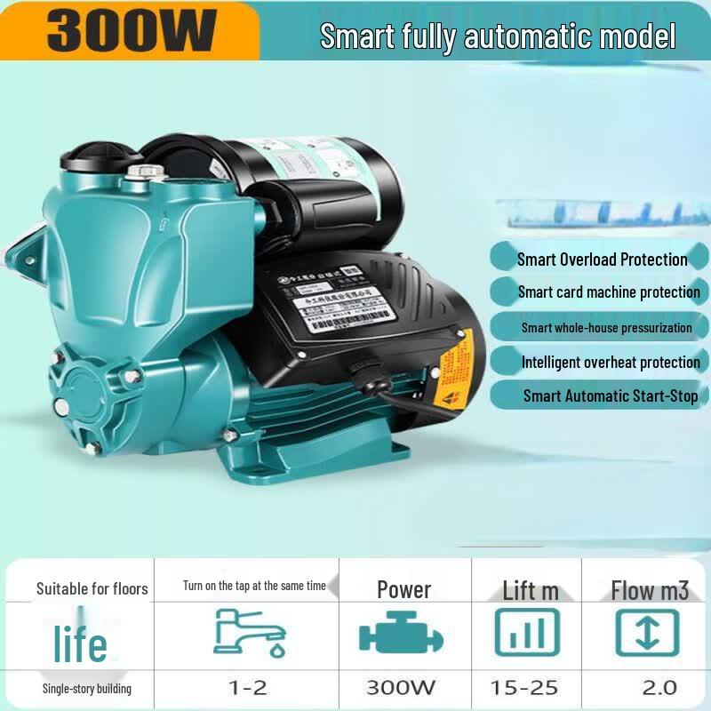 Jingong 220V Automatic Water Booster Pump