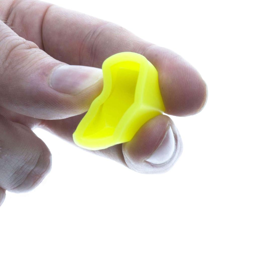 19mm Yellow Silicone Bolt Caps - Universal Rim Caps Eptuning044