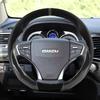 For Isuzu Dmax Mux Trooper ELF NQR 75 Forward Rodeo KB Bighorn Breathe Anti-slip Leather Car Steering Wheel Cover Accessories
