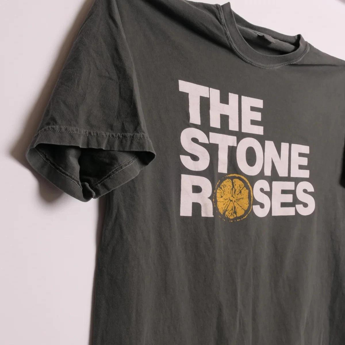 Rare! The Stone Roses Black Cotton All size S-5Xl T Shirt HRL775 XXL