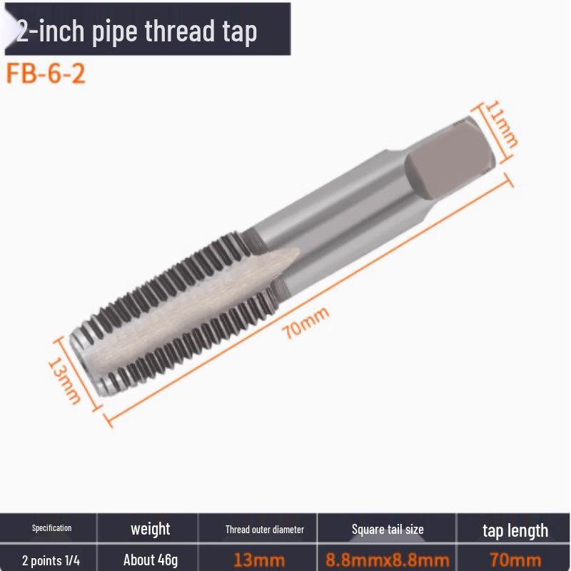 Carbon Steel Pipe Thread Tap