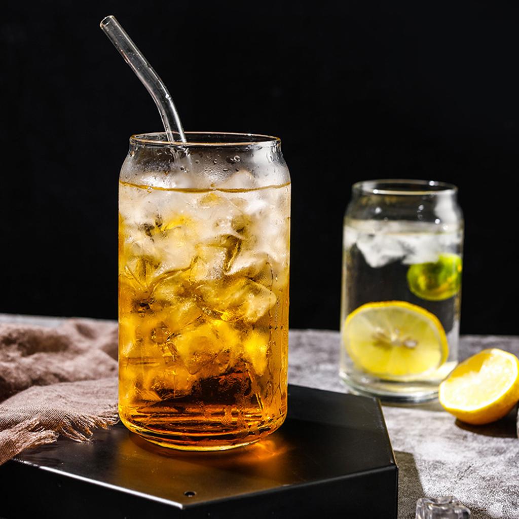 Transparent Mug Drinking Glass Beverage Cocktails , Small 390ml