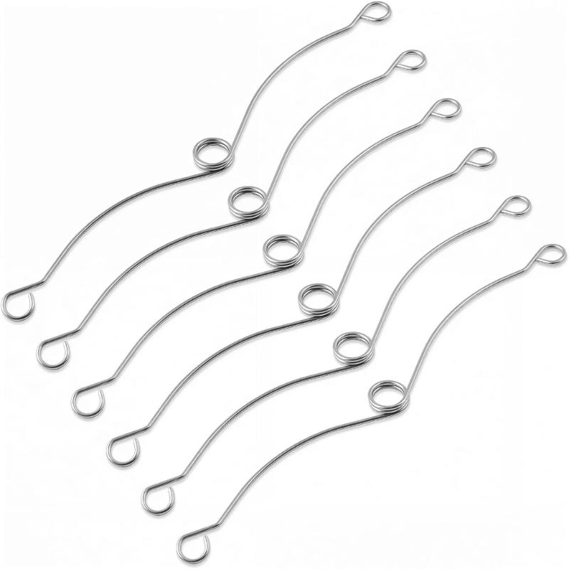 40Pcs Metal Recessed Lighting Trims Springs Clip Stainless Steel Replacement Spring Clips for Recessed Light Fixtures