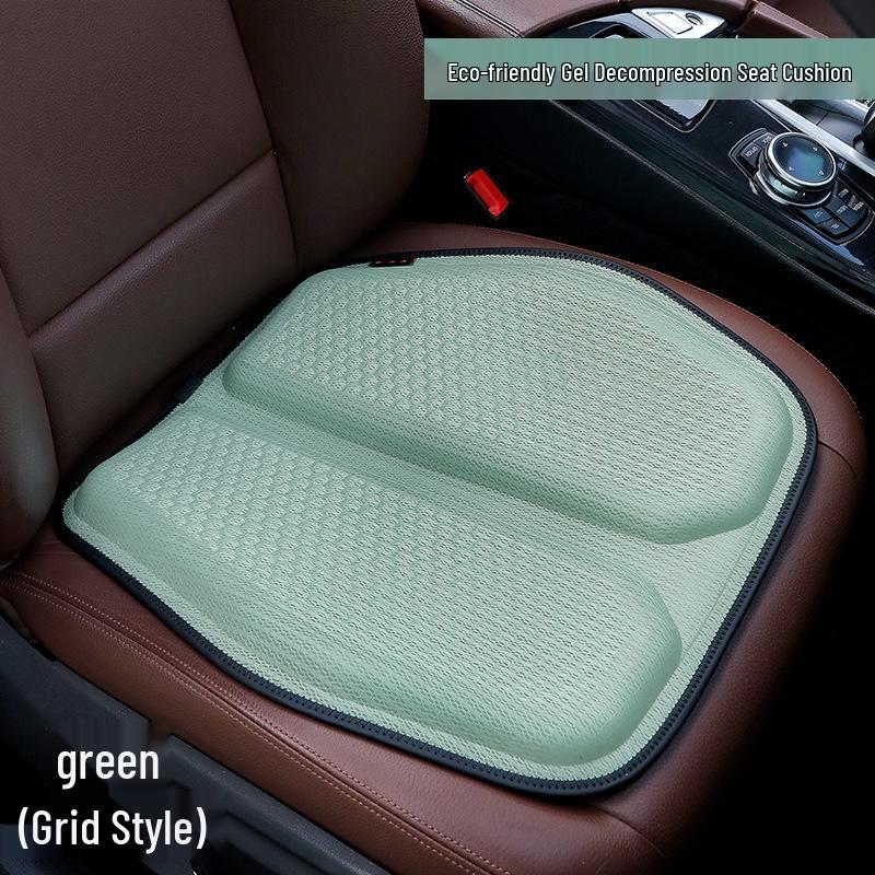 Gel Honeycomb Cooling Seat Cushion: Four Seasons Silicone Comfort Mat for Office or Car