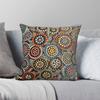 Circles Of Life Dot Square Pillowcase Polyester Linen Velvet Pattern Zip Decor Throw Pillow Case Home Cushion Cover