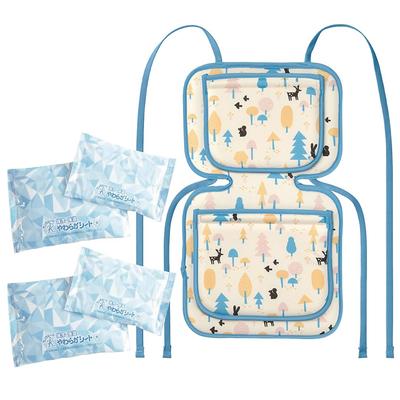 Tanpei Pharmaceuticals Cooling and Heating Soft Forest with Replacement Gel Set Sheet, Animals,