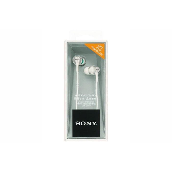 Sony Headphones MDR-EX450: In-Ear, White, MDR-EX450 W Platinum White
