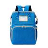 Multi-functional Portable Mommy Backpack with Integrated Baby Bed
