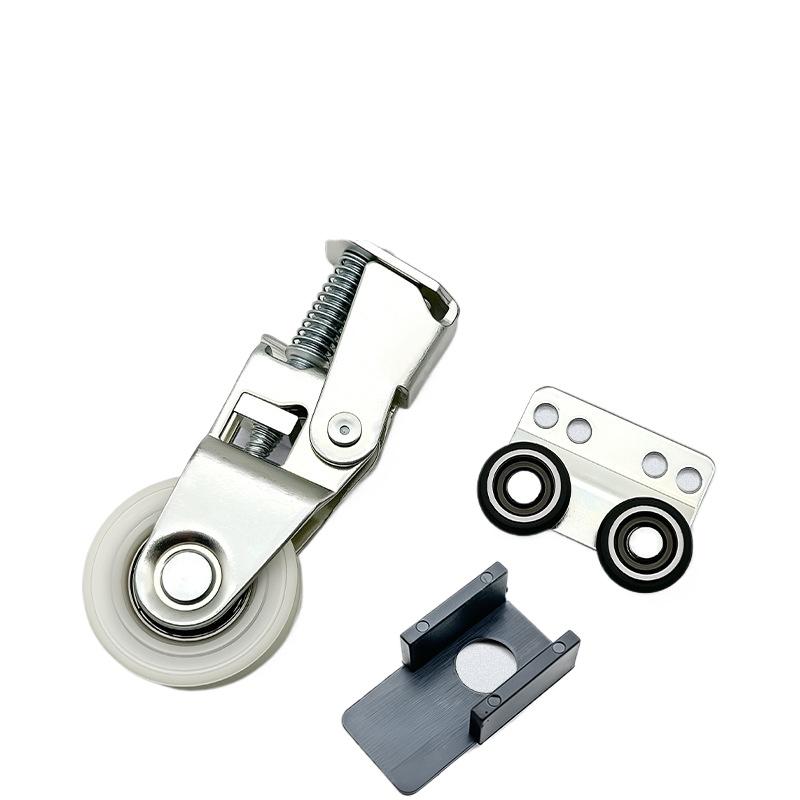 

Smooth and Silent Wardrobe Sliding Door Wheels with Reset Function Wear Corrosion-resistant High Load-bearing Wheels Thickened