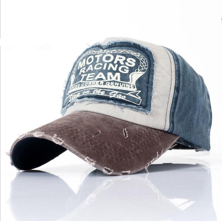 Korean Style Classic Color Block Baseball Cap – Unisex Fashion Sun Hat