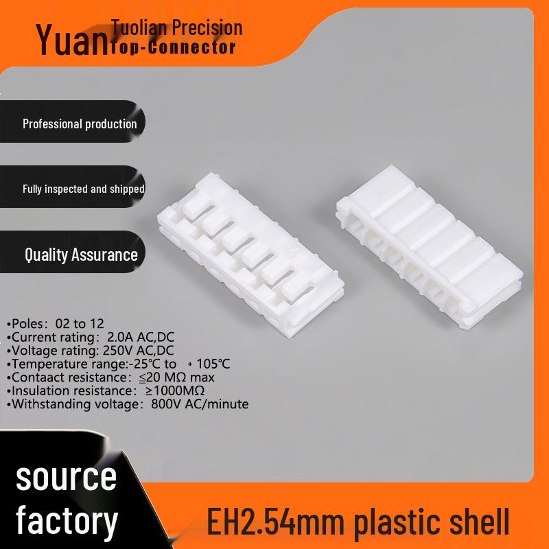 EH2.54-T Y-Base Spring Terminal SMD Plastic Connector Header