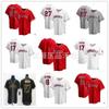 Mens Basketball Jersey MLB Angels Team Ohtani 17 Rendon 6 Trout 27 Cotton Performance Sport Shirt