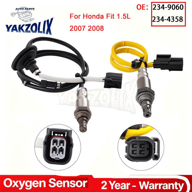36531-RME-A01 36532-RRA-004 Oxygen O2 Sensor Lambda Sensor 234-9060 234-4358 Upstream & Downstream For Honda Fit 1.5L 2007-2008