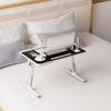 Mesa Bandeja de Cama para Laptop, Suporte de Cama para Laptop Ajustável em Altura e Ângulo, Mesa Portátil de Colo com Pernas Dobráveis para Sofá