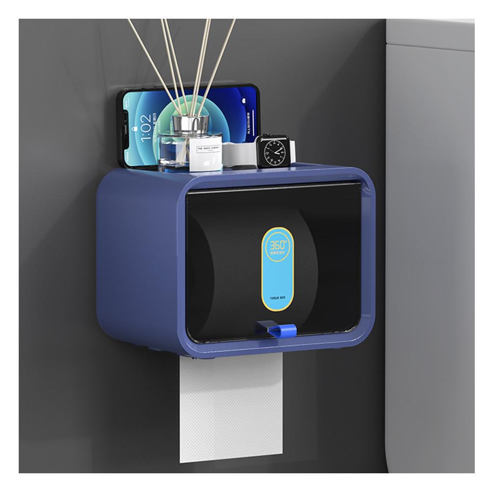 

Настенный держатель для салфеток, не требующий сверления, диспенсер для бумажных полотенец для ванной комнаты дома