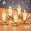 Yousheng LED Clip Candle Light Set Flameless Flickering Christmas Tree Candle Lamp Electric Fake Candles for Home Christmas Party Decoration