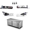 4pcs 35mm Wheelbase Refrigerator Door Hinge Heavy Duty Zinc Alloy Repair Parts Commercial Kitchen Accessory For USTAR GRISTA