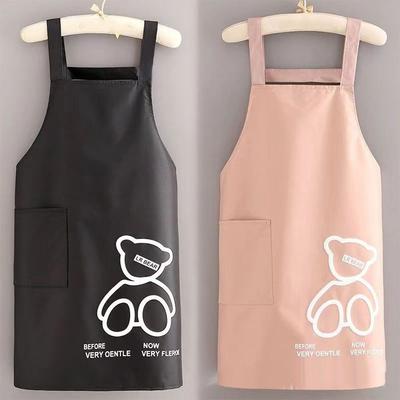 Ölbeständige Küchenschürze Wasserdichte Küchenreinigungsschürze Kaffeehaus, Restaurant, Friseursalon