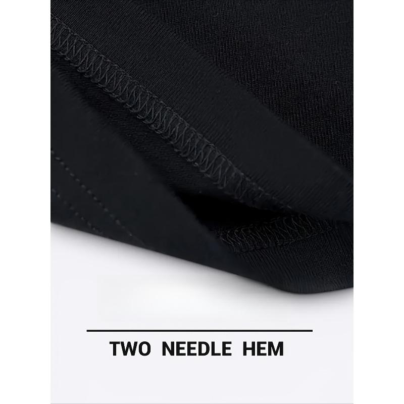 European Sizes Men's Black Orange Blooded Dog Graphic T-Shirt Soft Breathable Short Sleeve Crewneck Tee with Orange Lettering