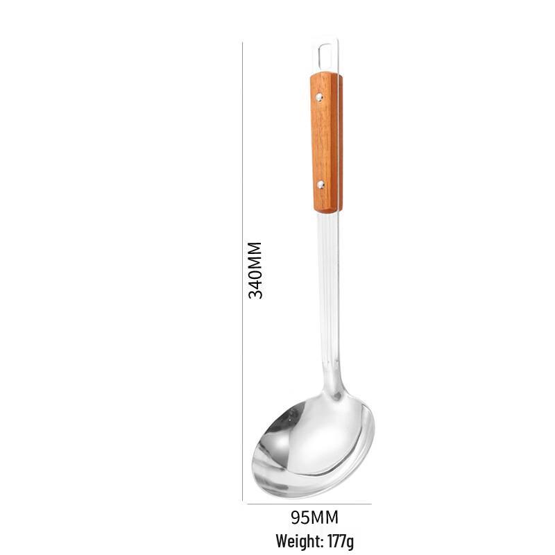 Wutuo Solid Wood Handle 4-Piece Kitchen Utensil Set