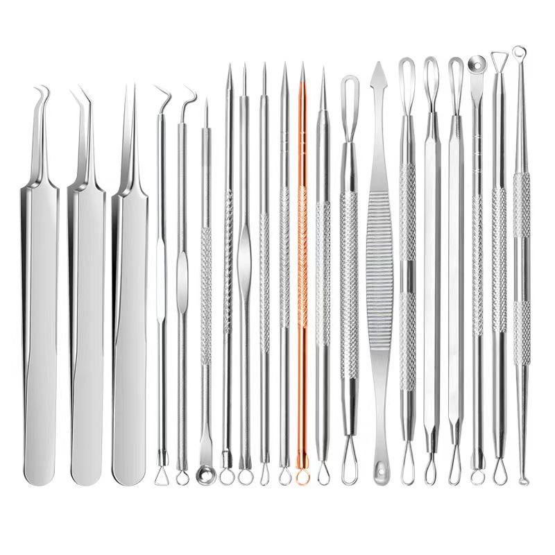 Stainless Steel Blackhead & Acne Remover Needle Kit
