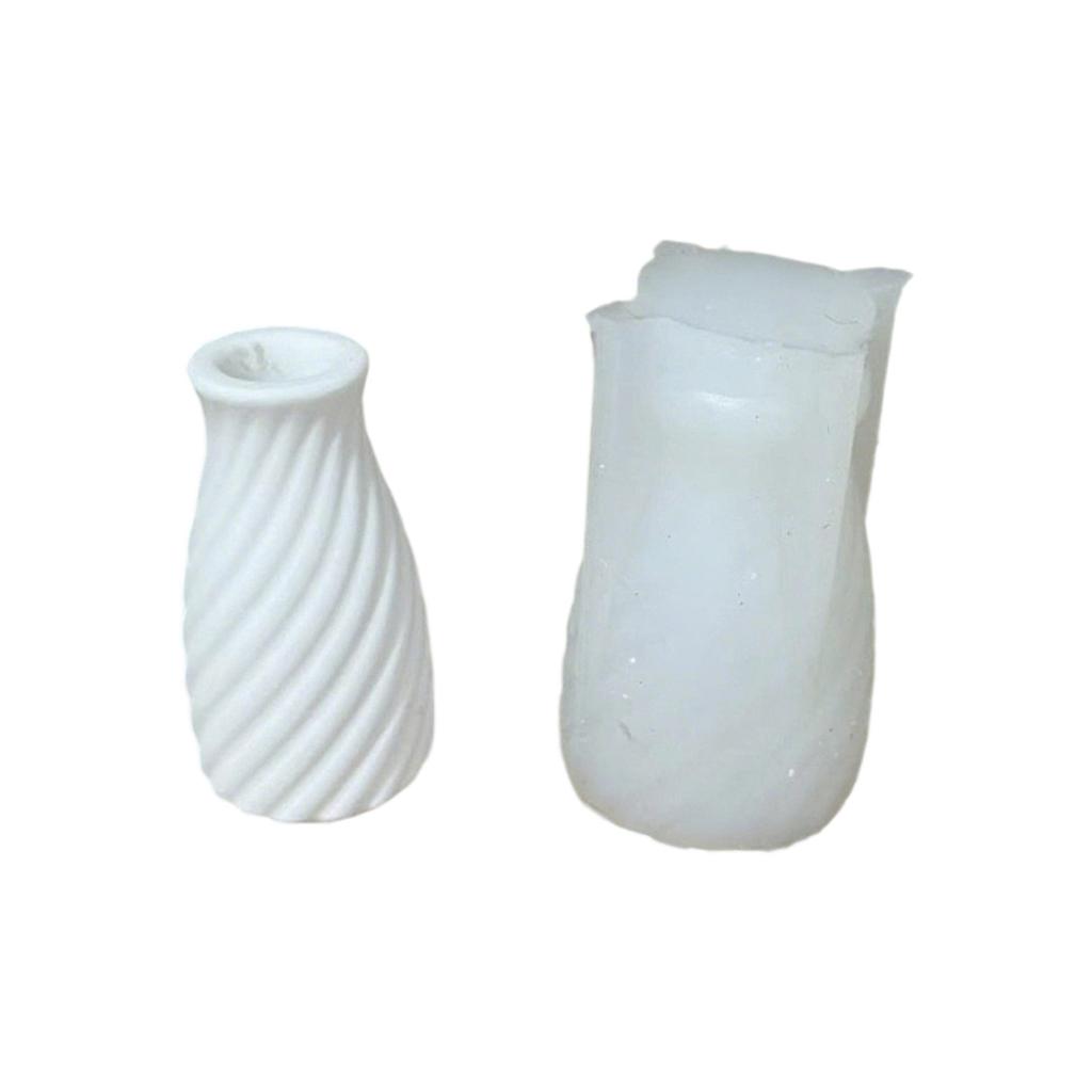 Heat Resistant Silicone Mold For Resin Plaster Clay Miniature Vase Diffuser Bottle Making Creative Crafts Project