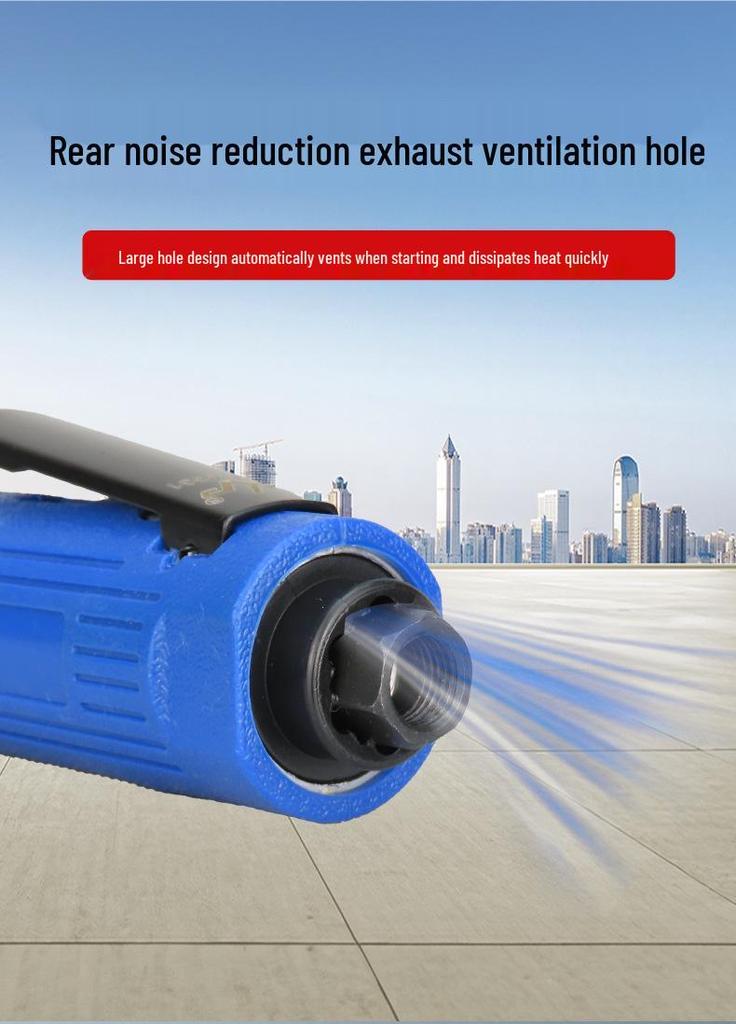 Gaobao 1/2 & 3/8 Inch 90° Pneumatic Ratchet Wrench - Right Angle Air Impact Tool
