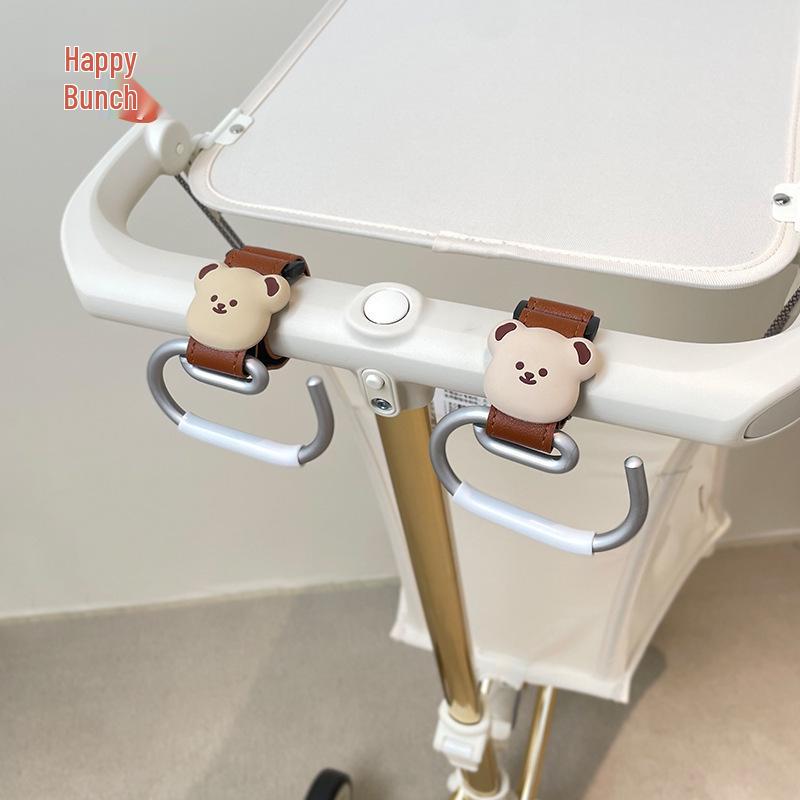 

Korean Style Little Bear Cotton Drawstring Tote - Women s Portable Diaper Bag for Mommy, Stroller Accessory Standard