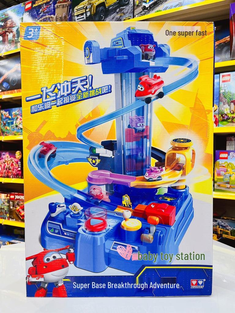 Super Wings Adventure Headquarters: Interactive Educational Toy Set for Kids