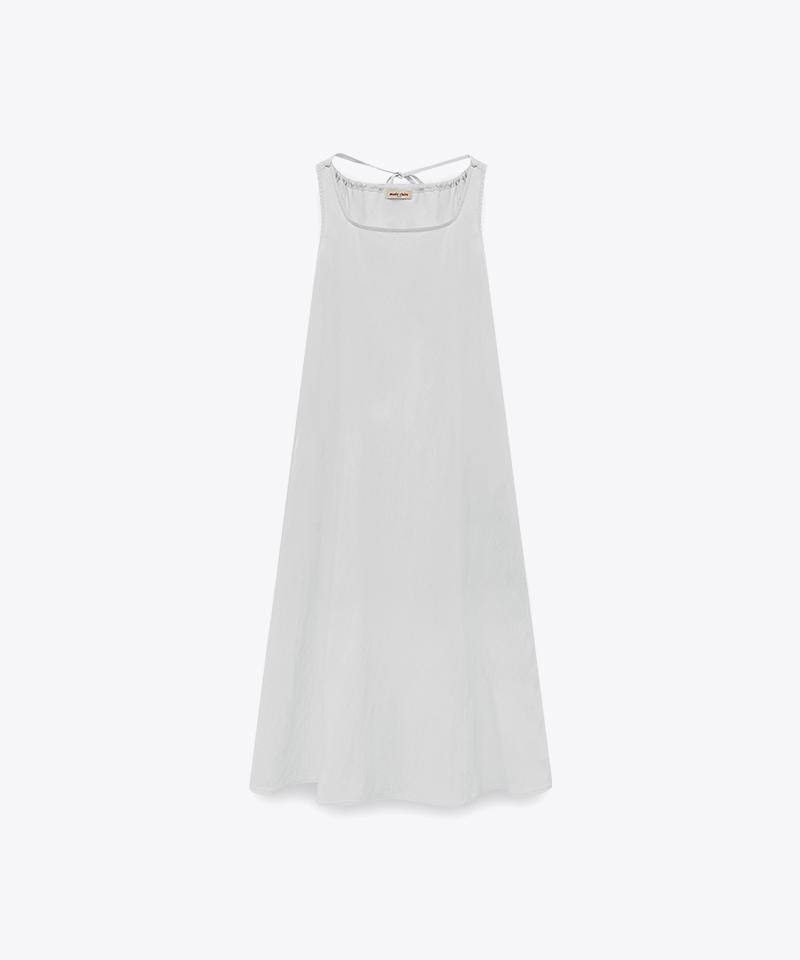 MARIE CLAIRE Neck Shirred Sleeveless Dress (Mofbop08Miv)