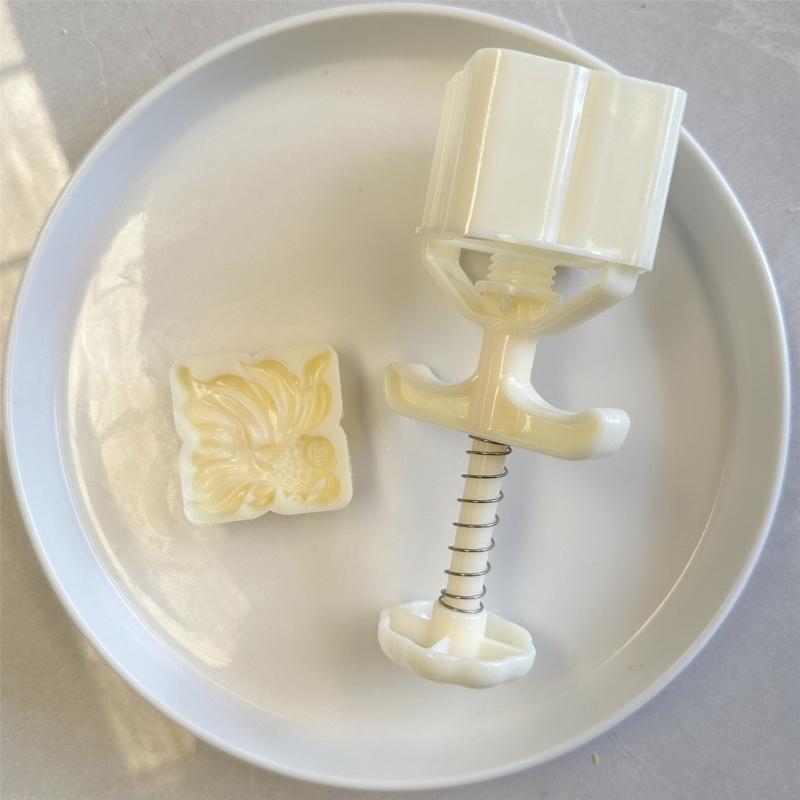 Cake Molds Dessert Press Tool Fish Shape Pastry Tool ABS Texture Pastry Moulds Baking Supplies Suitable for Dessert