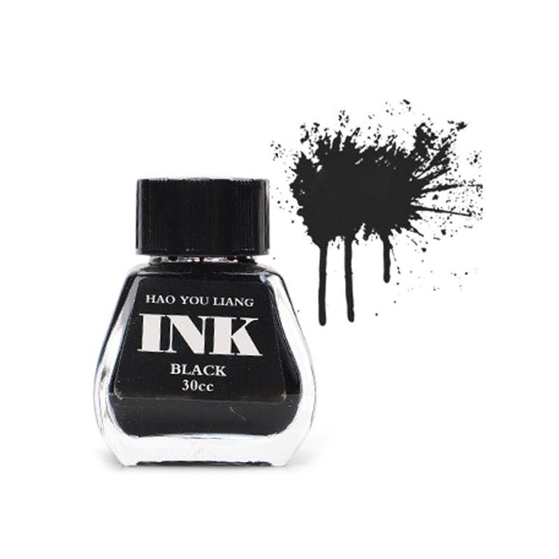 

30 мл Бутылочные Стеклянные Чернила для Перьевой Ручки с Плавным Письмом, Заправка, Школьные Студенческие Канцелярские Товары, Офисные Принадлежности, 16 Цветов