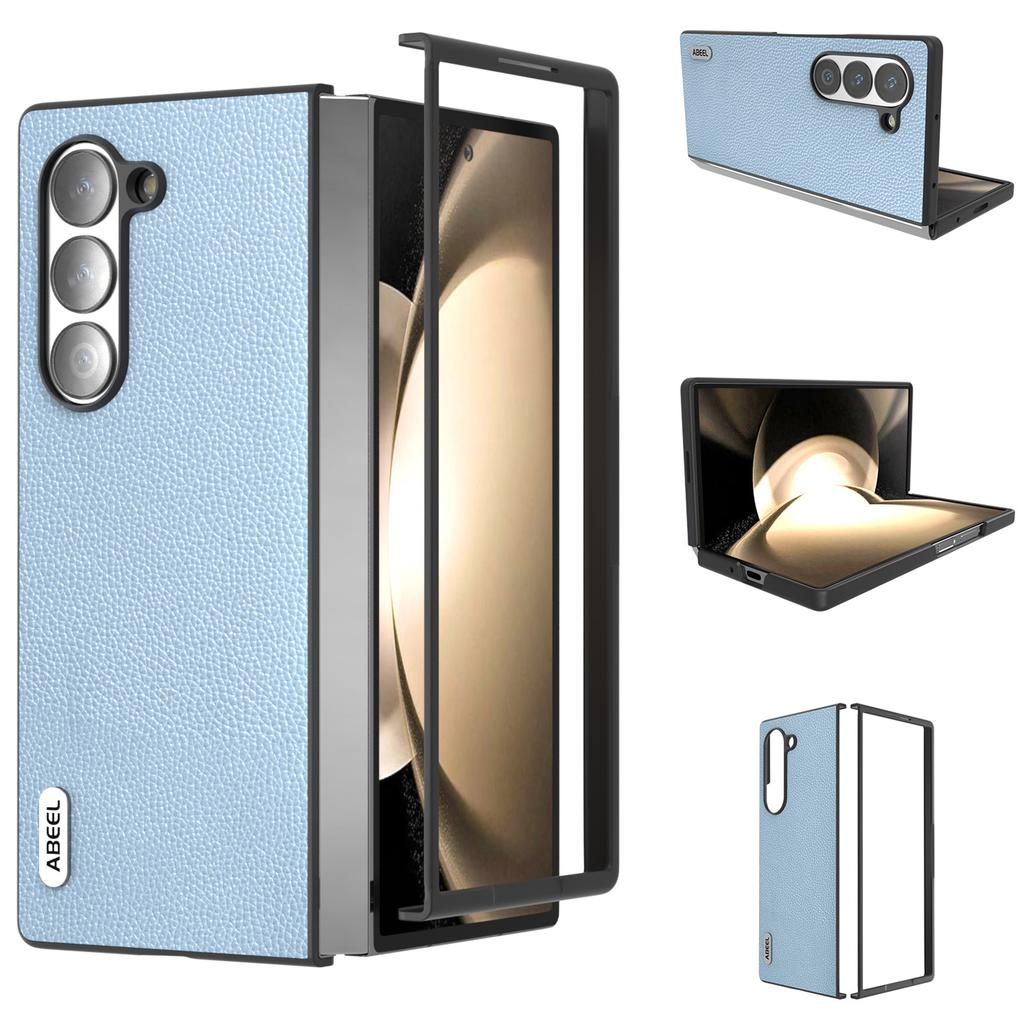 For Samsung Galaxy Z Fold6 5G Case Litchi Texture Non-Slip Phone Cover