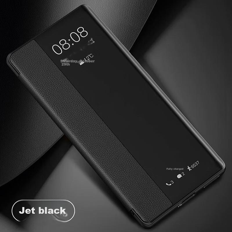 Phone Case for Honor Magic6 Pro, Luxury Genuine Leather Full Protection Ultra-Thin Case, Shockproof Heat Dissipation Simple, New Business Style Cover
