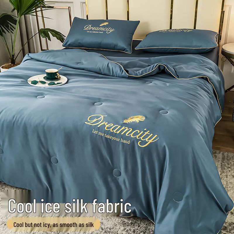 

Ailanhui Jia ZX Ice Silk Cooling Summer Quilt