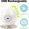 1Pc Intelligent Interactive Cat Toy with Replaceable Prey Tail Smart Motion Worm Cat Toy for Indoor Cats Interactive Caterpillar Design Cat Dog Toy