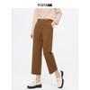 Mengshuya Four-Way Stretch High-Waist Cropped Balloon Pants