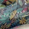 Women's PVC Tote Bag Floral Print Waterproof Fashion Shopping Bag