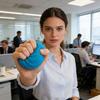 Stress Relief Fuzz Ball Soft Stretchy Textured Ball Squeeze Toy Anxiety Reduction