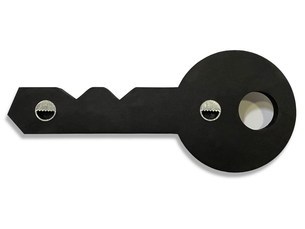 Wooden Key Hanger Key Black